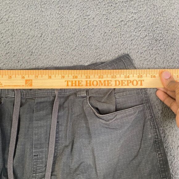 Mens 686 All Time Wide Taper black ripstop Cotton Cargo Small - Picture 7 of 10